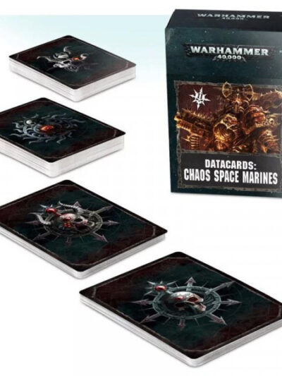 WS - Warhammer 40,000 - Datacards: Chaos Space Marine - EN
