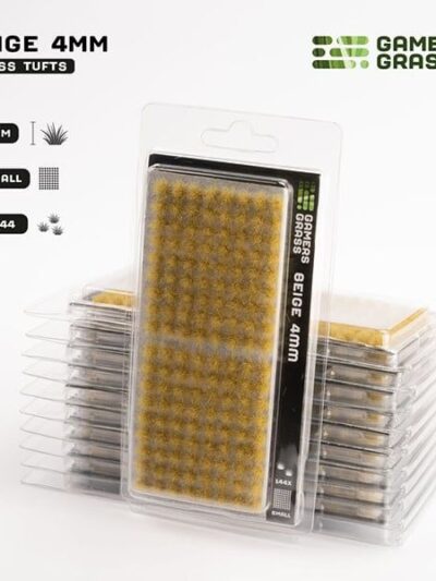 GG - Gamers Grass Tufts: Tufts - Beige 4mm - Small