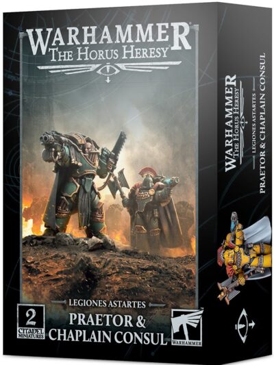 WS - The Horus Heresy - Legiones Astartes: Praetor & Chaplain Consul - EN