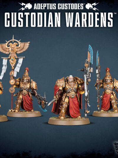 WS - Warhammer 40,000 - Adeptus Custodes: Custodian Wardens - ENG