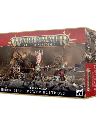 WS - AoS - Orruk Warclans Man-Skewer Boltboyz