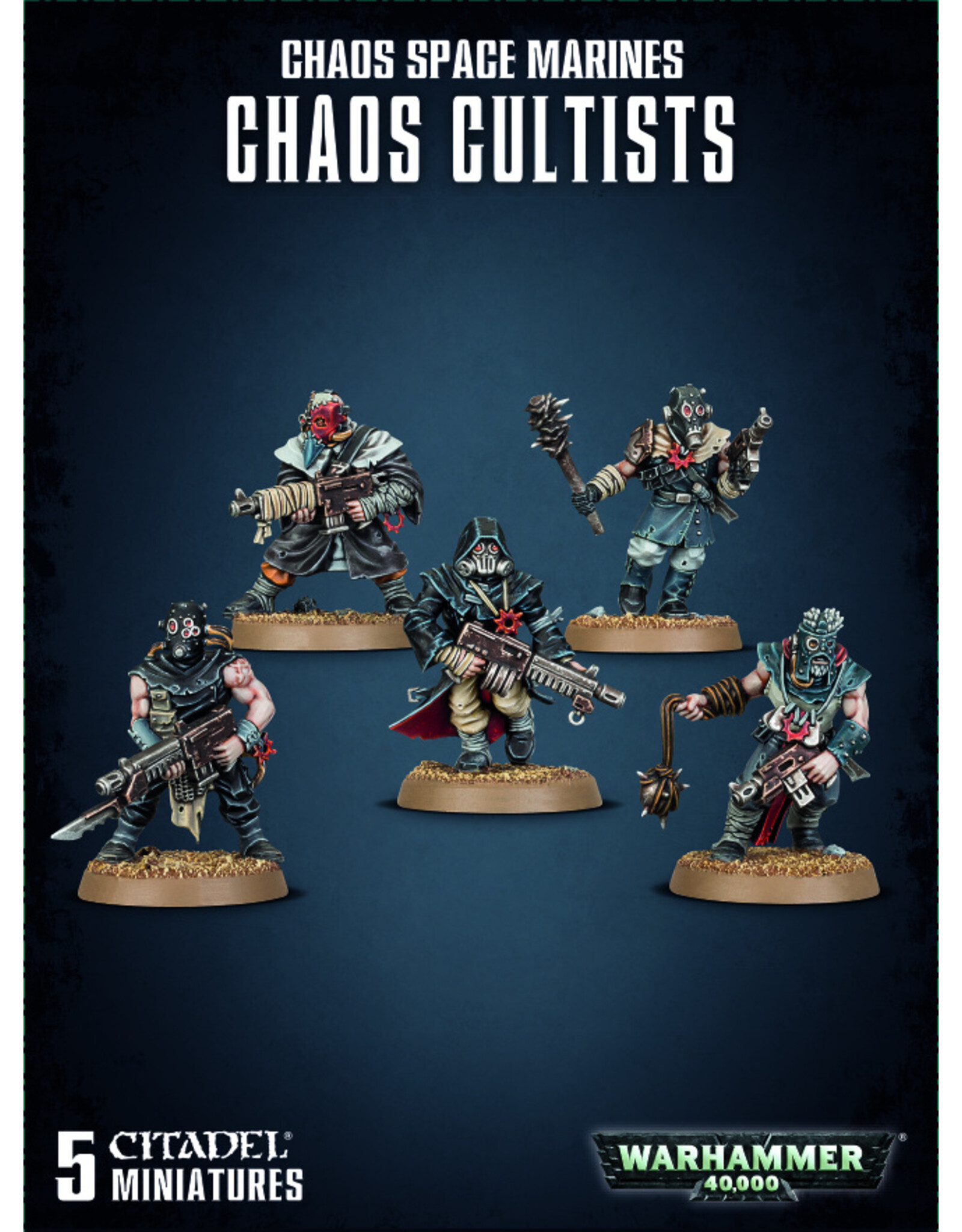 WS - Warhammer 40,000 - CHAOS SPACE MARINES: CHAOS CULTISTS
