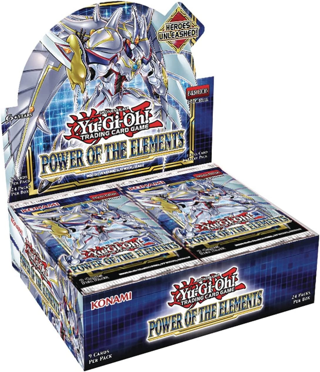 YGO - Yu-Gi-Oh! TCG: 'POWER OF THE ELEMENTS' booster box - EN
