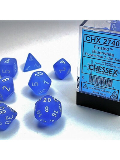 Dice - CHX 27466 / 26449 / 26435 Frosted Polyhedral 7-Die Set