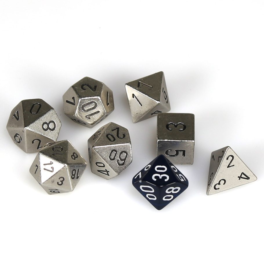 Dice - CHX 27021 / 27024 Solid Metal 7-Die Set