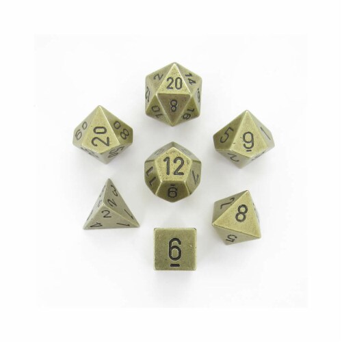 Dice - CHX 27023 Solid Metal 7-Die Set