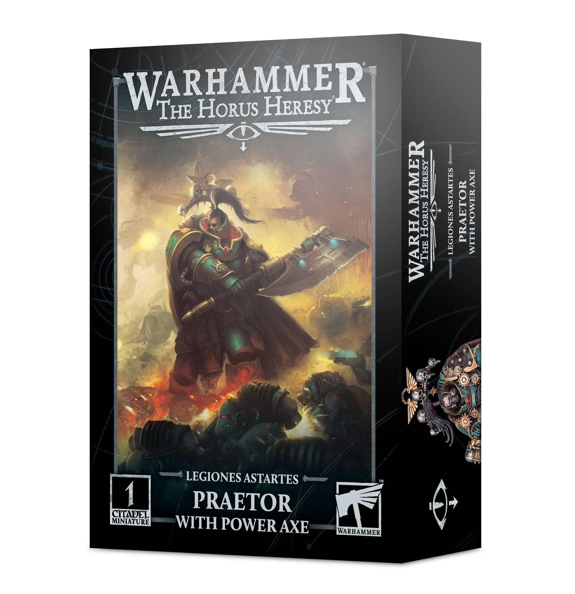 WS - L/Astartes Praetor With Power Axe - EN