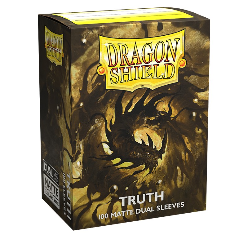 Dragon Shield Sleeves: Standard DUAL - Matte Truth (100 ct.)