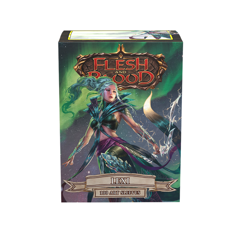 Dragon Shield Sleeves: Standard Matte - Flesh & Blood: Lexi - Art (100 ct.)