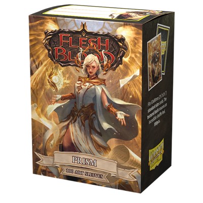Dragon Shield Sleeves: Standard Matte - Flesh & Blood: Prism - Art (100 ct.)