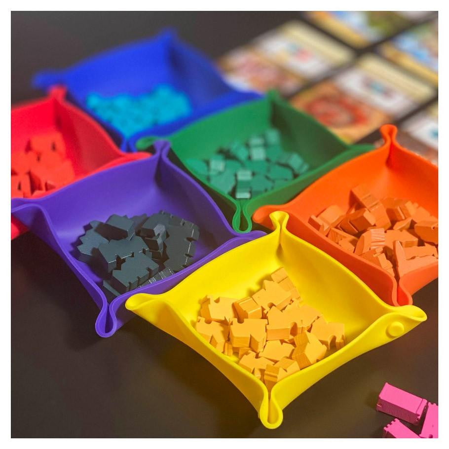BCW - Tray: Board Game Spectrum Bits Trays- Assorted Colors