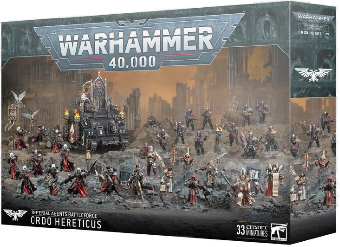 WS - Warhammer 40K - Imperial Agents Battleforce: ORDO HERETICUS