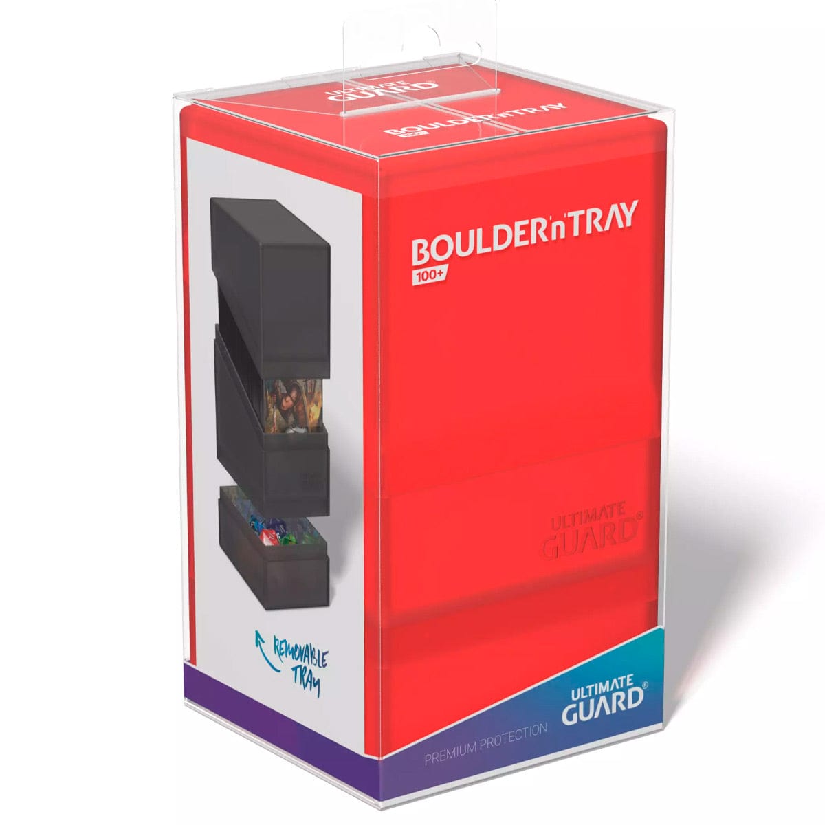 UG - Boulder'n'Tray Deck Case 100+ Ruby