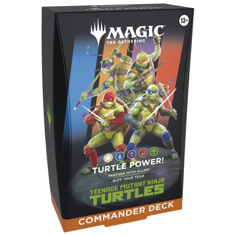 MTG - Magic the Gathering: "Teenage Mutant Ninja Turtles" Commander Deck - ENG
