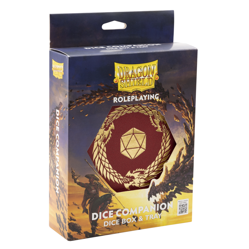 RP - Dragon Shield: Dice Companion - Blood Red