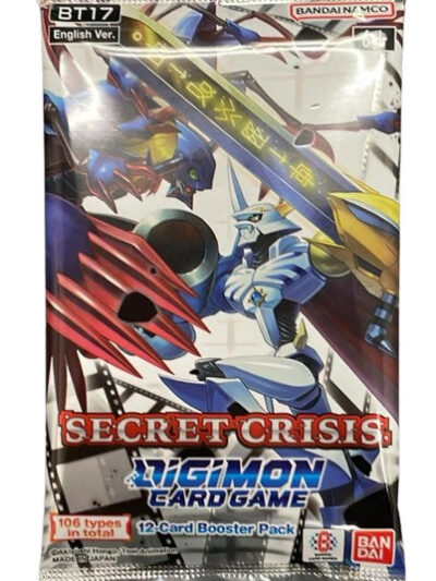 Digimon TCG: Secret Crisis Booster PACK - ENG