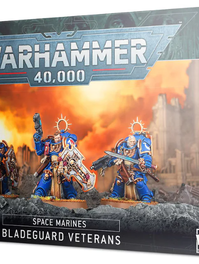 WS - Warhammer 40,000 - SPACE MARINES BLADEGUARD VETERANS