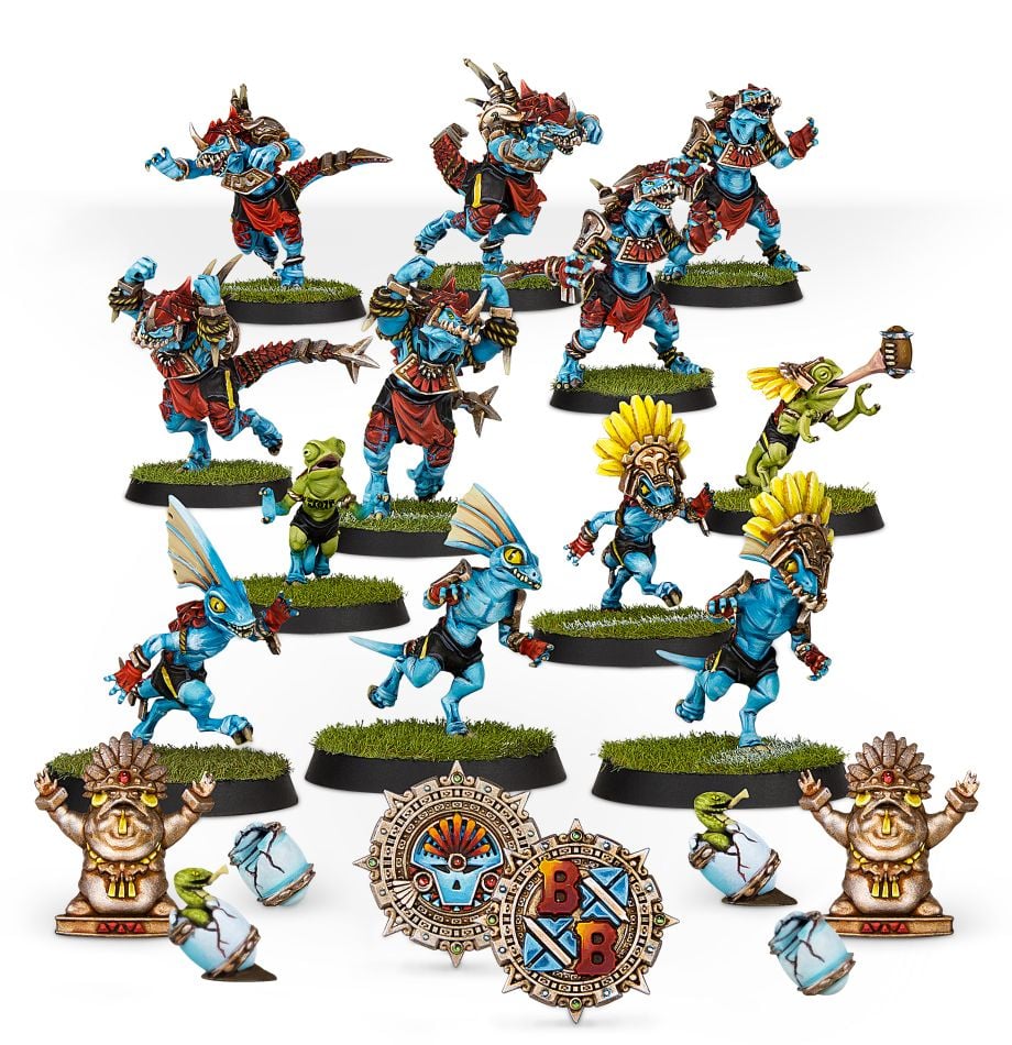 WS - BLOOD BOWL: LIZARDMEN TEAM