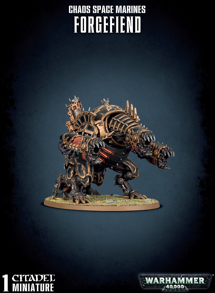 WS - Warhammer 40,000 - CHAOS SPACE MARINES: FORGEFIEND