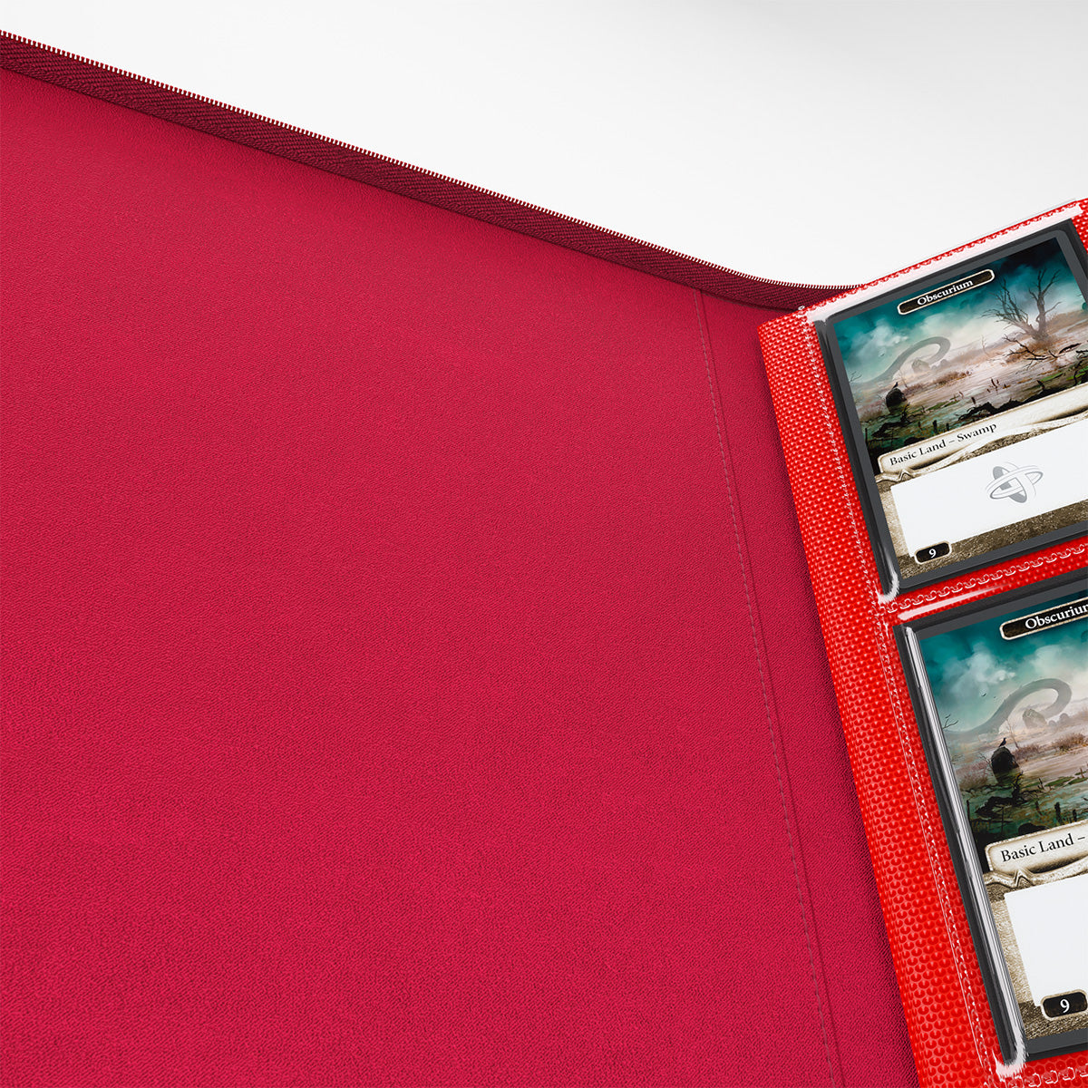 Gamegenic Binder: Zip-Up Album (8-Pocket) Red