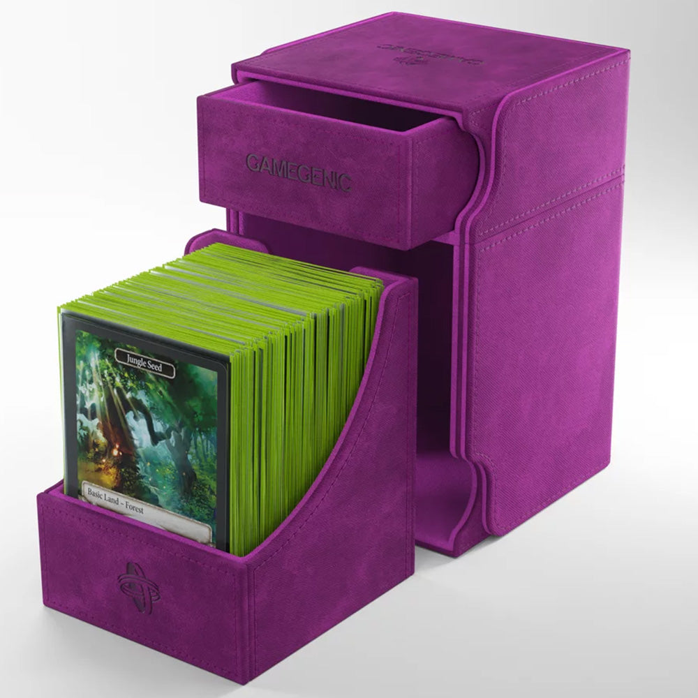 Gamegenic Deck Box: Watchtower 100+ XL Convertible Purple