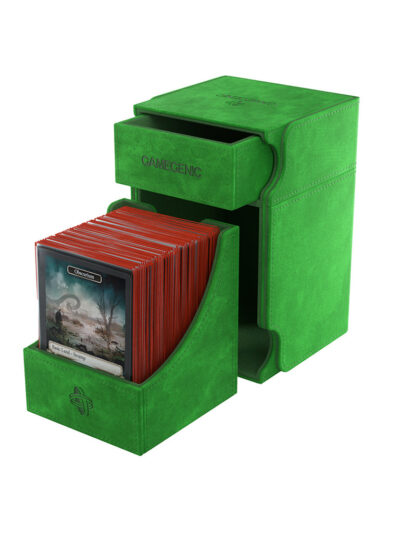 Gamegenic Deck Box: Watchtower 100+ XL Convertible Green