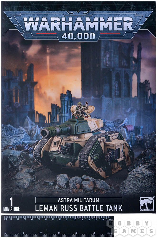 WS - Warhammer 40K - ASTRA MILITARUM LEMAN RUSS BATTLE TANK
