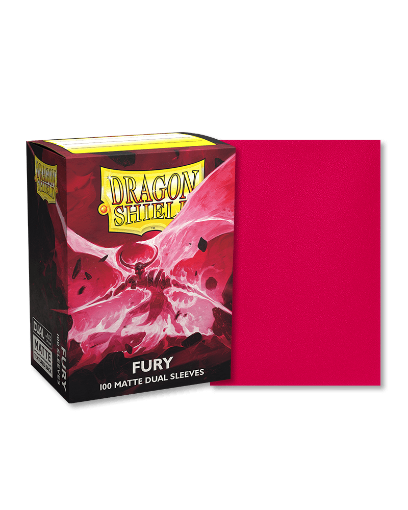 Dragon Shield Standard Sleeves Matte Dual - Fury