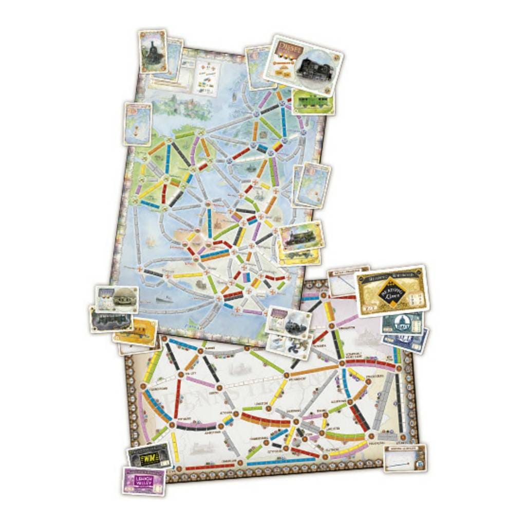 BG - Ticket to Ride: United Kingdom - Multi