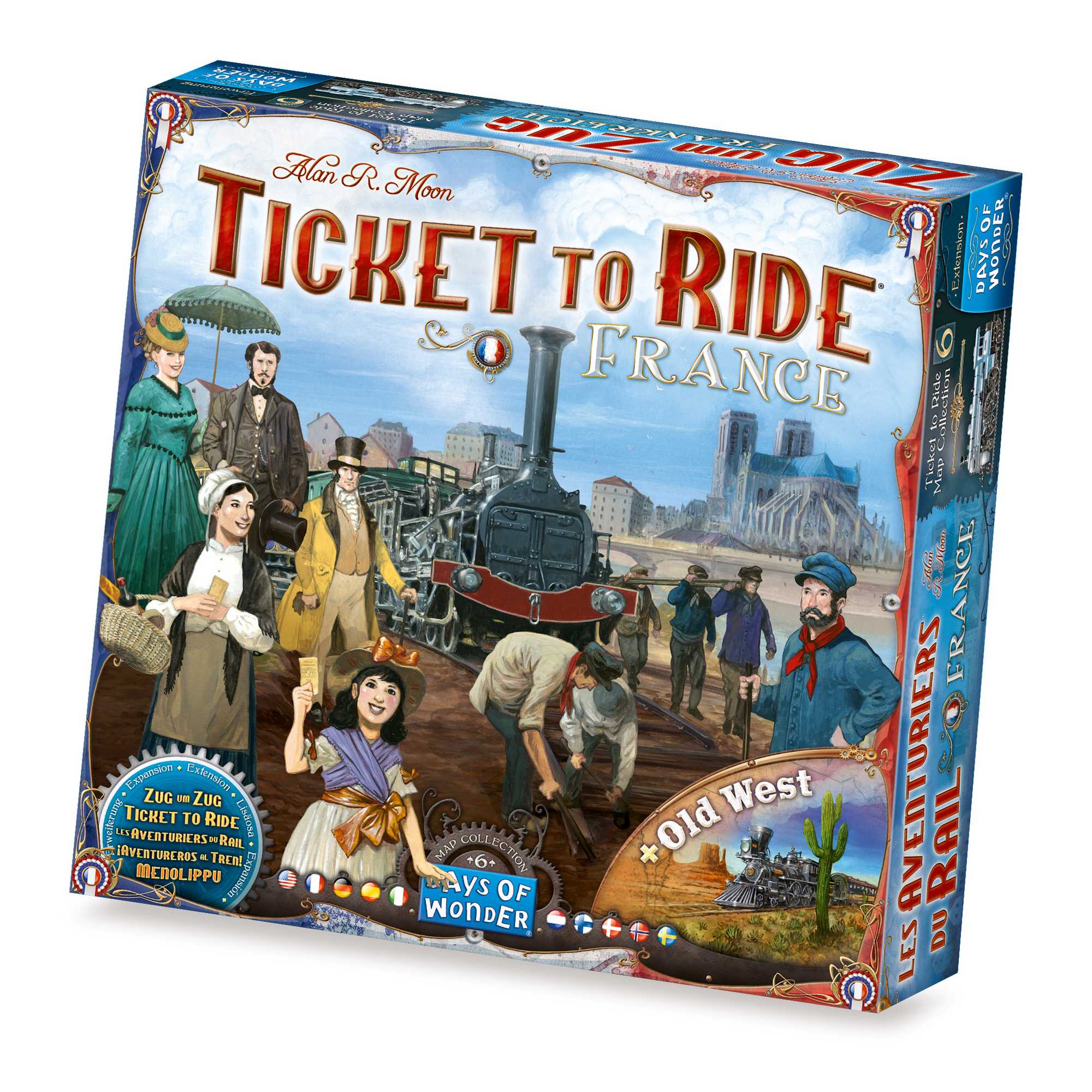 BG - Ticket to Ride: France-Old West - Multi