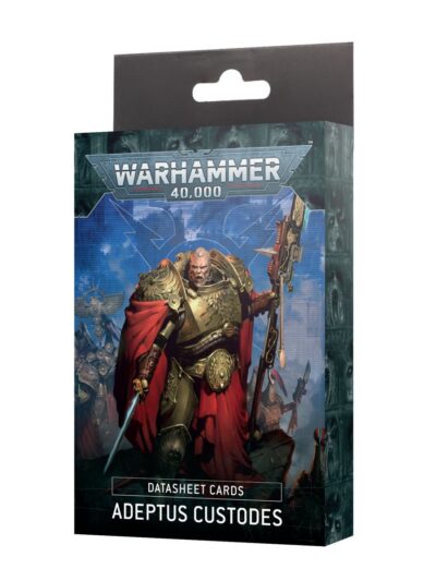 WS - Warhammer 40,000 - Datacards: Adeptus Custodes - EN