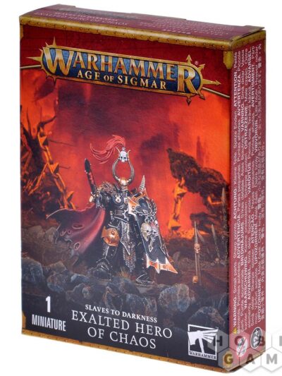WS - AoS - SLAVES TO DARKNESS EXALTED HERO OF CHAOS - EN