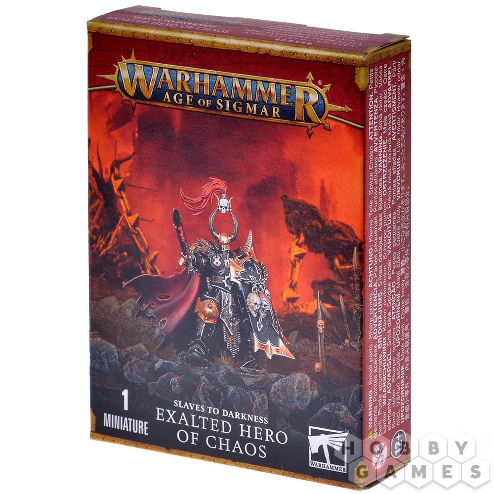 WS - AoS - SLAVES TO DARKNESS EXALTED HERO OF CHAOS - EN