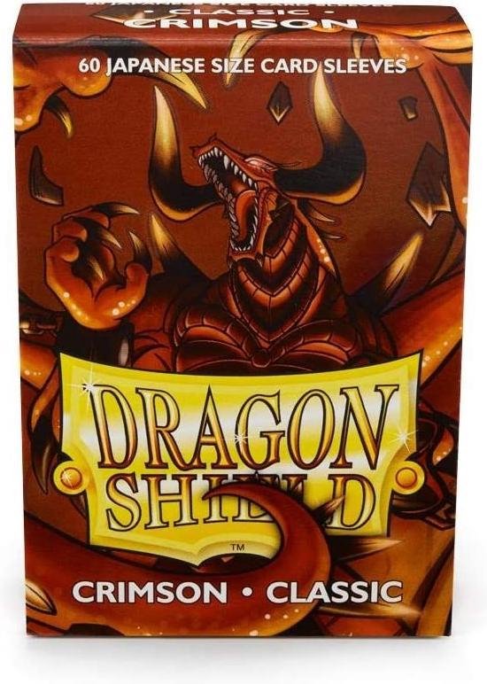 Dragon Shield Sleeves: Japanese- Classic Crimson (60 ct.)