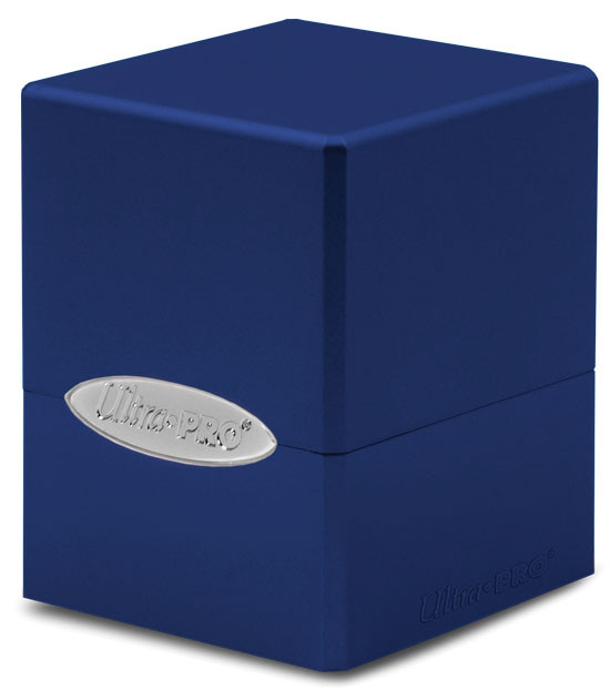 UP - Deckbox: Satin Cube - Pacific Blue