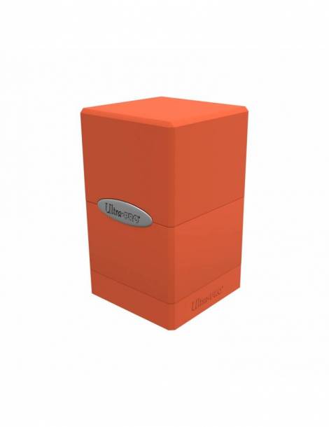 UP - Deckbox: Satin Tower Classic - Pumpkin Orange