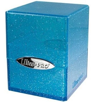 UP - Deckbox: Satin Cube - Glitter Blue