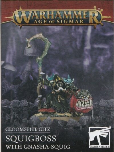 WS - AoS - SQUIGBOSS WITH GNASHA-SQUIG - EN
