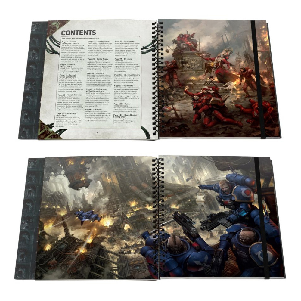 WS - Warhammer 40,000 - GT MISSION PACK & POINTS BOOK 23 - SPA