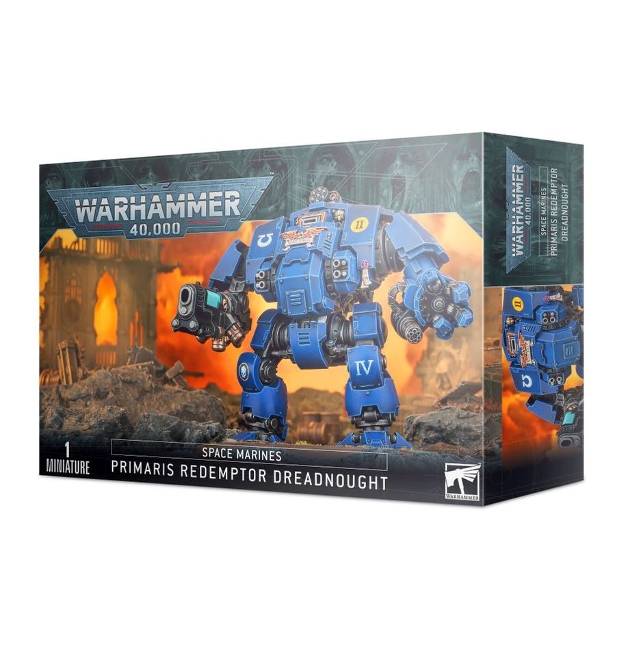 WS - Warhammer 40k - S/MARINES PRIMARIS REDEMPTOR DREADNOUGHT