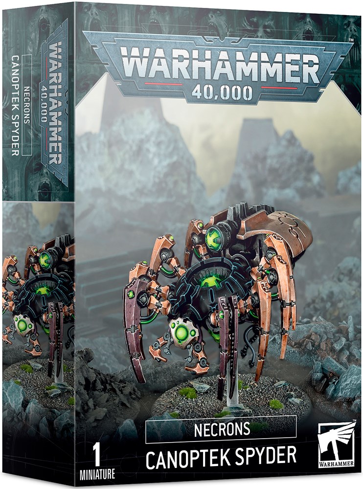WS - Warhammer 40,000 - NECRONS: CANOPTEK SPYDER - EN