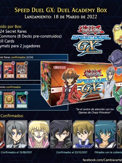 YGO - TCG: Speed Duel GX: Duel Academy Starter & Expansion Box - EN