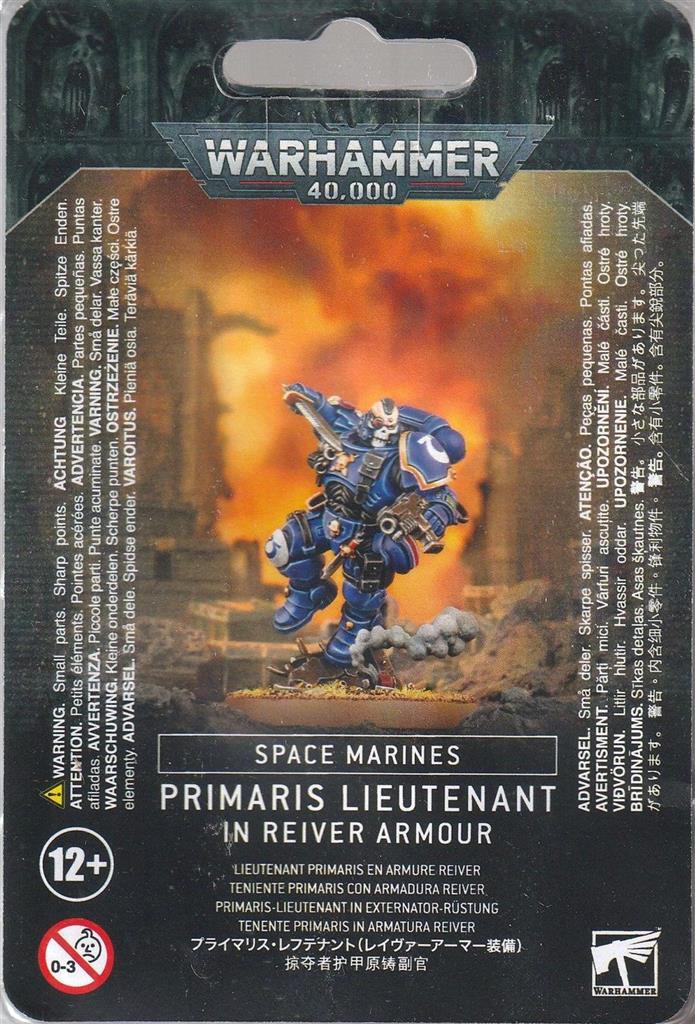 WS - Warhammer 40,000 - PRIMARIS LIEUTENANT IN REIVER ARMOUR - EN