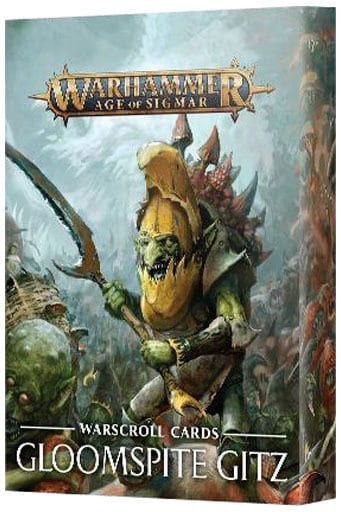 WS - AoS - WARSCROLL CARDS: GLOOMSPITE GITZ (SPA)