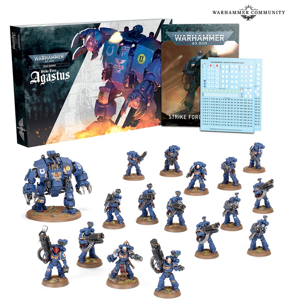 WS - Warhammer 40,000 - SPACE MARINES: STRIKE FORCE AGASTUS - ESP