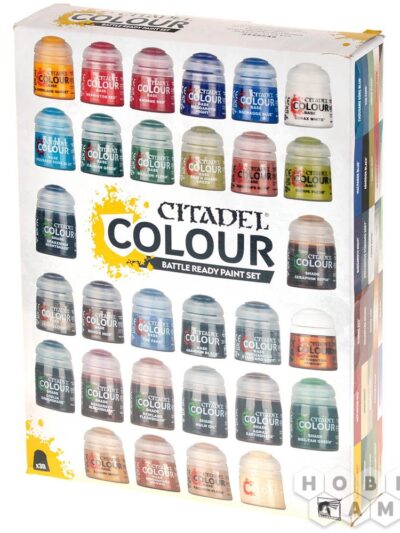 WS - CITADEL COLOUR: BATTLE READY PAINT SET