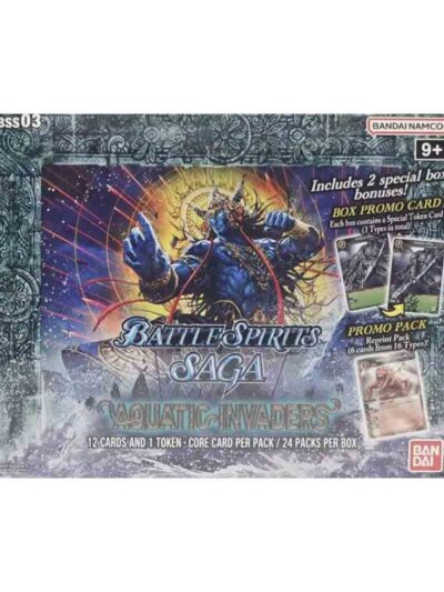 BSS - Battle Spirits Saga TCG: Aquatic Invaders Booster Box (BSS03)