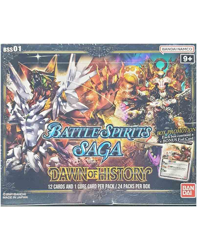 BSS - BATTLE SPIRITS SAGA: DAWN OF HISTORY - BOOSTER PACK - EN