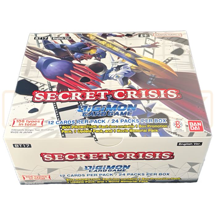 Digimon TCG: Secret Crisis Booster Box - ENG