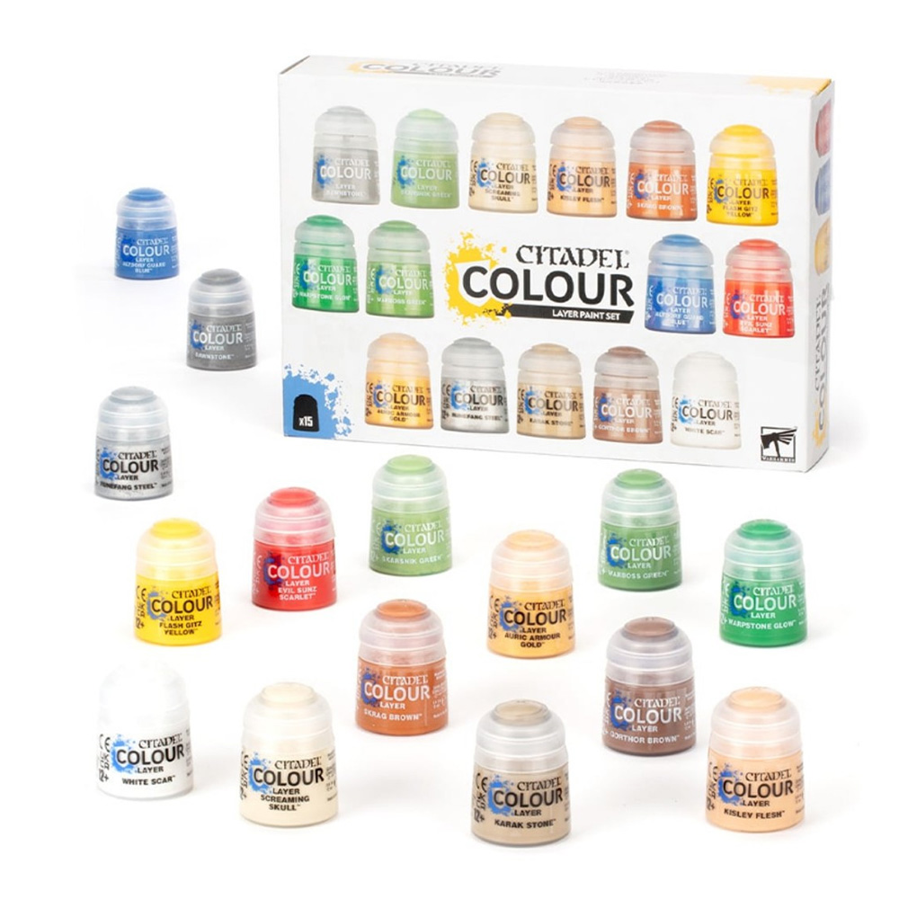 WS - CITADEL COLOUR: LAYER PAINT SET